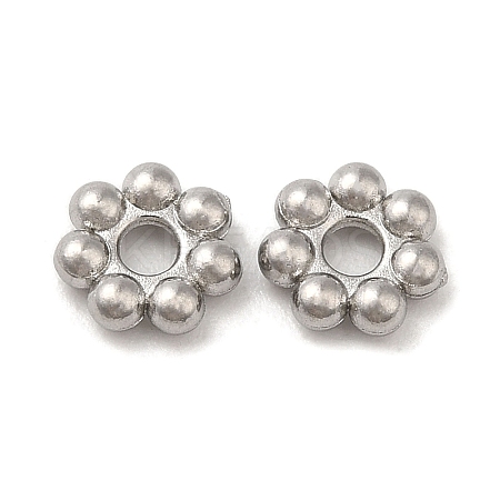 Non-Tarnish 304 Stainless Steel Spacer Beads X-STAS-H176-04D-P-1