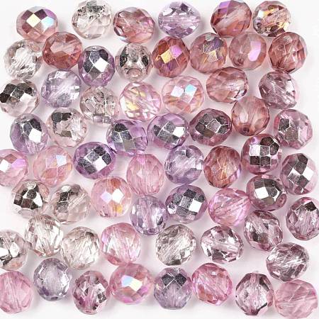 Fire-Polished Czech Glass Beads LAMP-O017-151-DM10-1