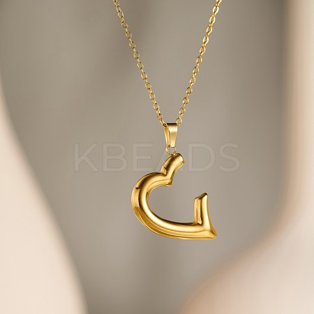 304 Stainless Steel Pendant Necklaces FS-WG18833-04-1