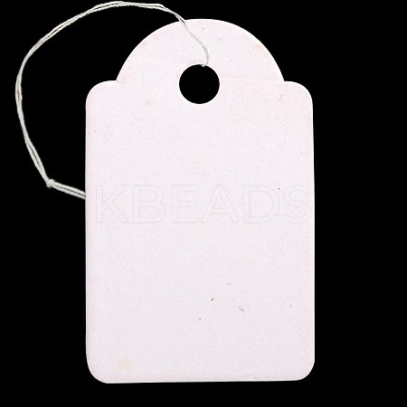 Rectangle Blank Hang tag CDIS-N001-65-1