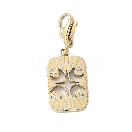 304 Stainless Steel Pendant Decoration STAS-S165-44G-1