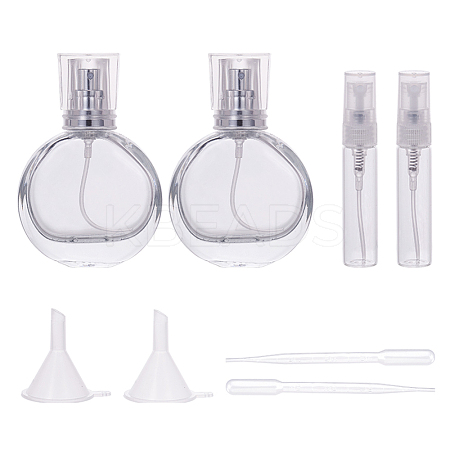 BENECREAT 25ml & 5mlGlass Spray Perfume Bottles DIY-BC0010-42-1