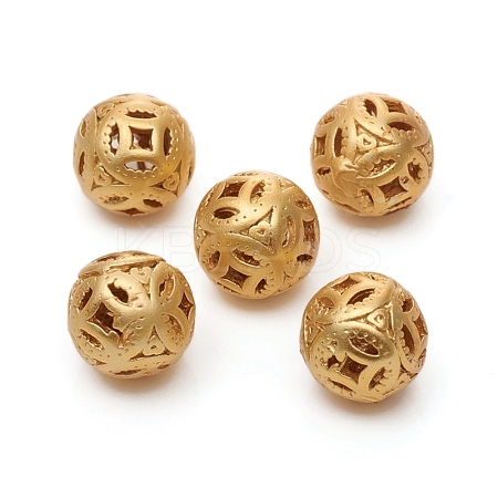 Brass Beads KK-G390-09MG-1