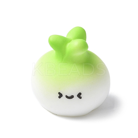 Resin Vegetable Figurines Ornament DJEW-E014-01E-1