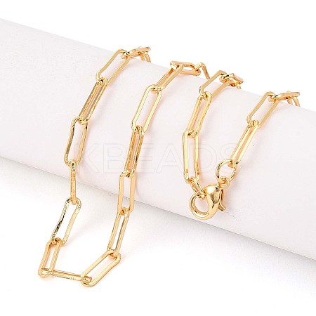 Brass Paperclip Chains MAK-S072-14B-G-1
