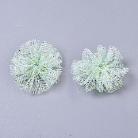 Organza Fabric Flowers FIND-R076-01C-1