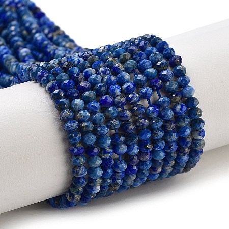 Natural Lapis Lazuli Dyed Beads Strands G-G140-B04-04-1