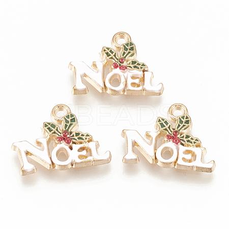 Alloy Enamel Pendants ENAM-Q433-004KC-1
