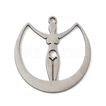 201 Stainless Steel Pendants LS-STAS-H480-03P-1