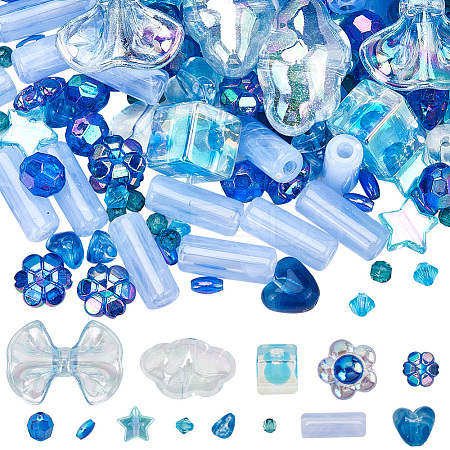 Acrylic  Beads Set OACR-SC0001-71A-1