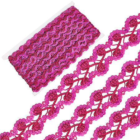 Metallic Braided Lace Trim OCOR-WH20020-23E-1