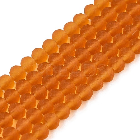 Transparent Glass Beads Strands EGLA-A044-T4mm-MD04-1