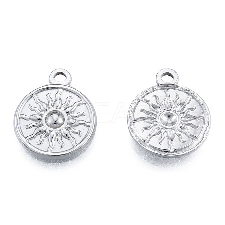 Non-Tarnish 201 Stainless Steel Pendants LS-STAS-N098-223P-1