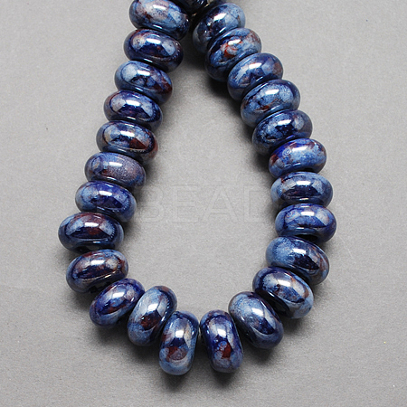 Handmade Porcelain European Beads LS-X-OPDL-Q100-3-1