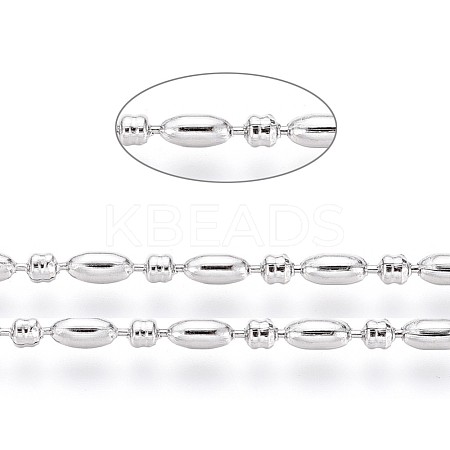 Non-Tarnish 304 Stainless Steel Ball Chains CHS-L024-022E-1