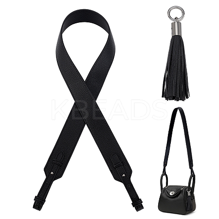 1Pc PU Leather Bag Handles DIY-PH0017-48B-1