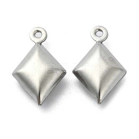 Non-Tarnish 304 Stainless Steel Pendants STAS-L024-015P-1