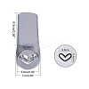 Iron Metal Stamps AJEW-BC0005-19G-4