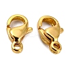 Polished 316 Surgical Stainless Steel Lobster Claw Clasps STAS-R072-13A-G-2