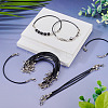 30Pcs Korean Waxed Polyester Cord Bracelet Making YC-TADJ0001-02F-5