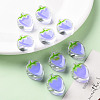 Transparent Enamel Acrylic Beads TACR-S155-003J-6