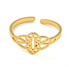 304 Stainless Steel Adjustable Open Rings LS-RJEW-S237-03G-2