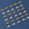 28Pcs 2 Styles Rack Plating Alloy Pendants FIND-FS0003-49-7