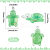 30Pcs Transparent Resin Pendants RESI-SC0002-72-2