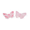 Translucent Printed Resin Cabochons CRES-N021-107D-2
