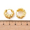 Rack Plating Brass Croissant Hoop Earrings for Women EJEW-G342-09G-4