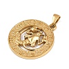 304 Stainless Steel Pendants STAS-C131-03G-05-2