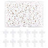 200Pcs Opaque Acrylic Beads SACR-FS0001-39I-1