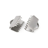 304 Stainless Steel Ribbon Crimp Ends STAS-E471-05J-P-2