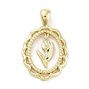 Rack Plating Brass Pendants KK-Z064-24G-01-1