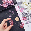DIY Shining Faceted Pendant Making Kits DIY-GF0003-25A-3