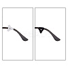 12 Pairs 6 Styles Silicone Eyeglasses Ear Grip FIND-DR0001-02-3