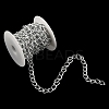3m Aluminium Twisted Curb Chains CHA-YW0001-04S-1