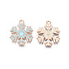 Christmas Style Alloy Enamel Pendants X-ENAM-Q442-68A-3