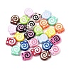 Opaque Acrylic Beads OACR-H057-06-1