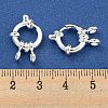 304 Stainless Steel Spring Ring Clasps STAS-G190-17S-3