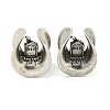Brass Ear Gauges Flesh Tunnels Plugs EJEW-P293-04B-AS01-2