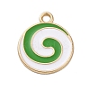 Christmas Alloy Enamel Pendants ENAM-S027-01D-G-1