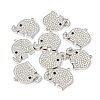 Alloy Rhinestone Pendants PALLOY-M206-17P-4