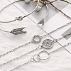 DIY Chain Bracelet Necklace Making Kit DIY-AR0003-67B-6