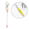 Alloy Beadable Pendant Decorations LS-KEYC-D288-01RG-1