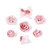 Luminous Flower Resin Cabochons CRES-T025-10D-4