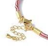 Nylon Cord Bracelets MAK-C003-02G-41-3