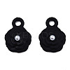 Spray Painted Alloy Charms PALLOY-N155-163-2