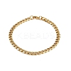 201 Stainless Steel Cuba Chian Bracelet for Men LS-BJEW-B138-07G-4