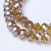 Electroplate Glass Beads Strands EGLA-A034-T4mm-A12-3